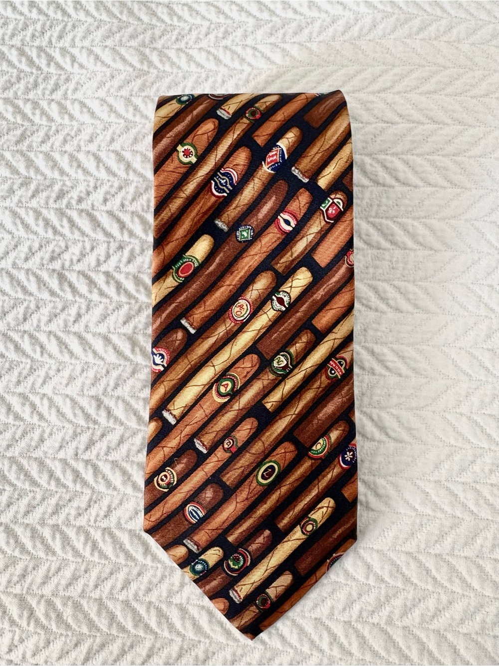 Alynn Men's tie Novelty Cigar Made in USA